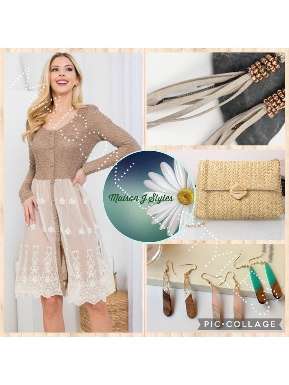 JUST LISTED! New arrivals! Dresses jewelry straw bags and more! Boho spring